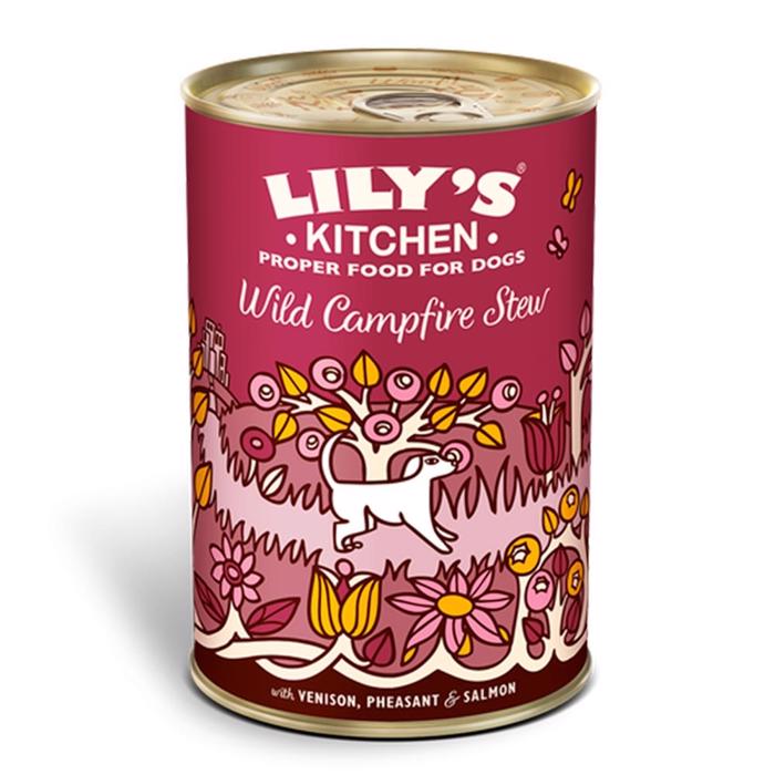 Lily\'s Kitchen Vådfoder Til Voksne Hunde Wild Campfire Stew 400g